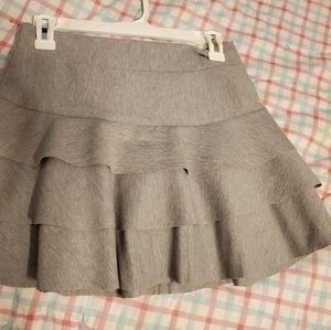 Ruffled school girl skirt